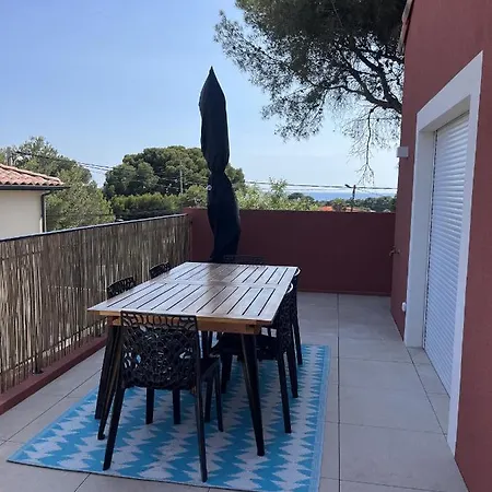 Sea, Sweet & Sun - Vue Sur Mer - T3 - Plage Commerce Et Port A Pieds Sausset-les-Pins Exterior photo