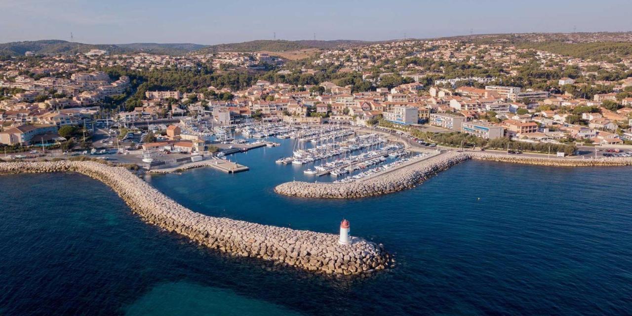 Sea, Sweet & Sun - Vue Sur - T3 - Commerce Et Port A Pieds Apartment Sausset-les-Pins